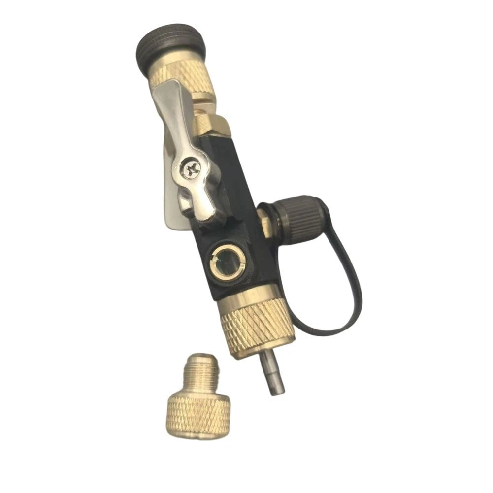Copper Alloy Valve Core Remover Tool for R22 (Dual Ports, Sight Glass)