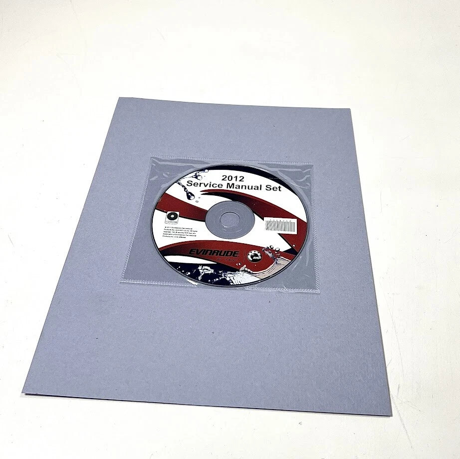 Evinrude 5008742 Service Manual Set for E-TEC 2012 (CDROM, OEM)