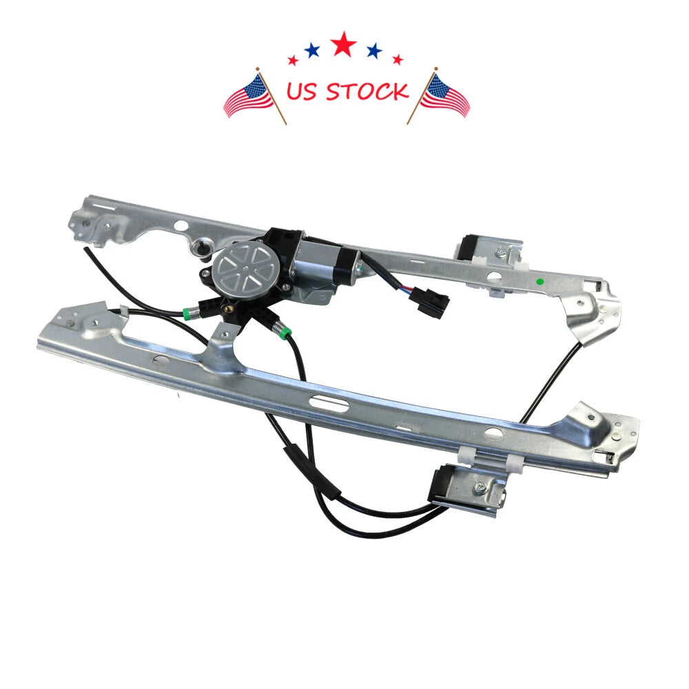 Front Driver Side Power Window Regulator with Motor for Silverado (1999-2007)