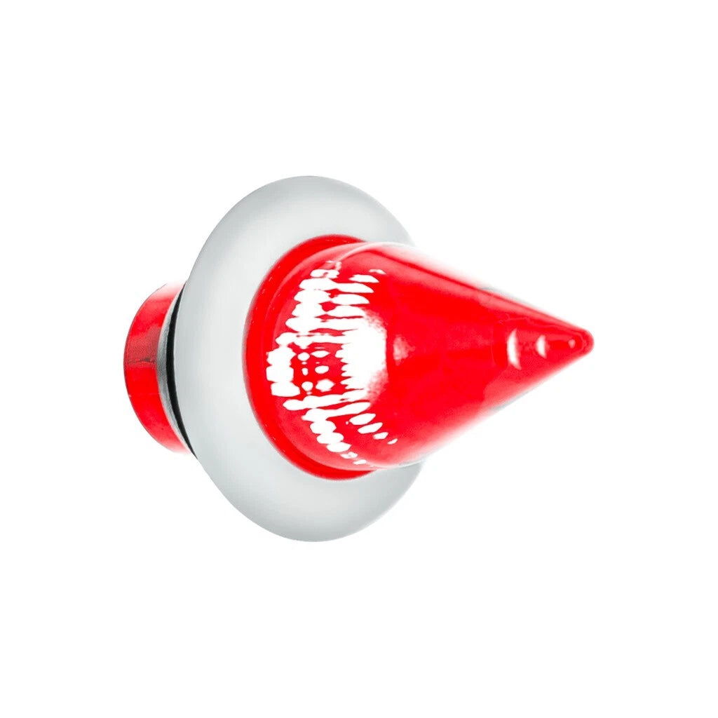 Dual Function Mini Spike Light Red LED with SS Bezel for Clearance Marker