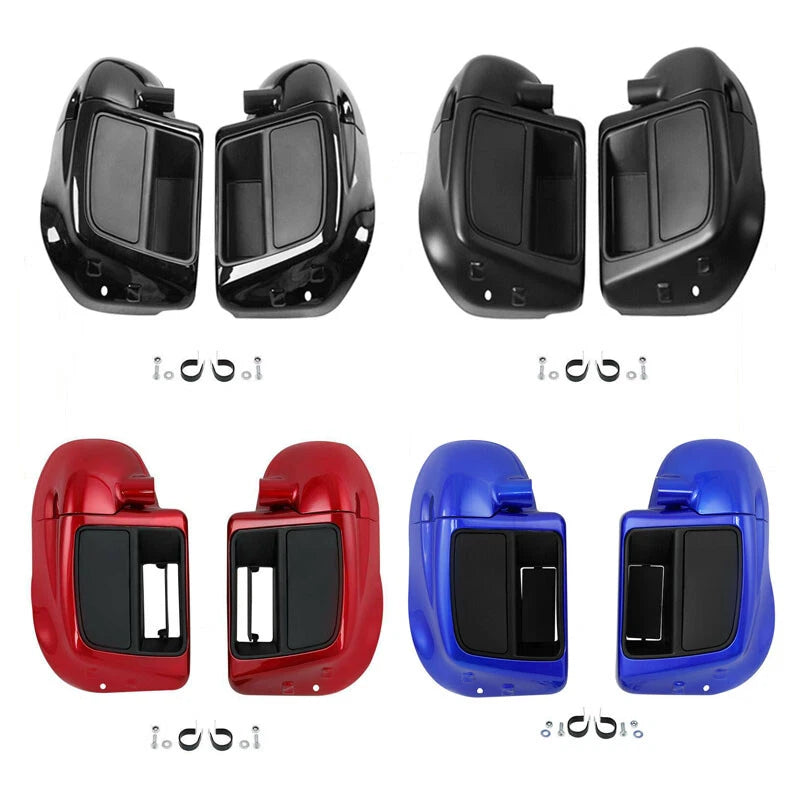 Lower Vented Fairings Glove Box for Harley Touring Road Street Glide (2014–2024)