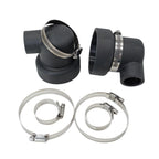 2X Heat Exchanger Cap & Clamps for Volvo Penta MD2010 (MD2010)