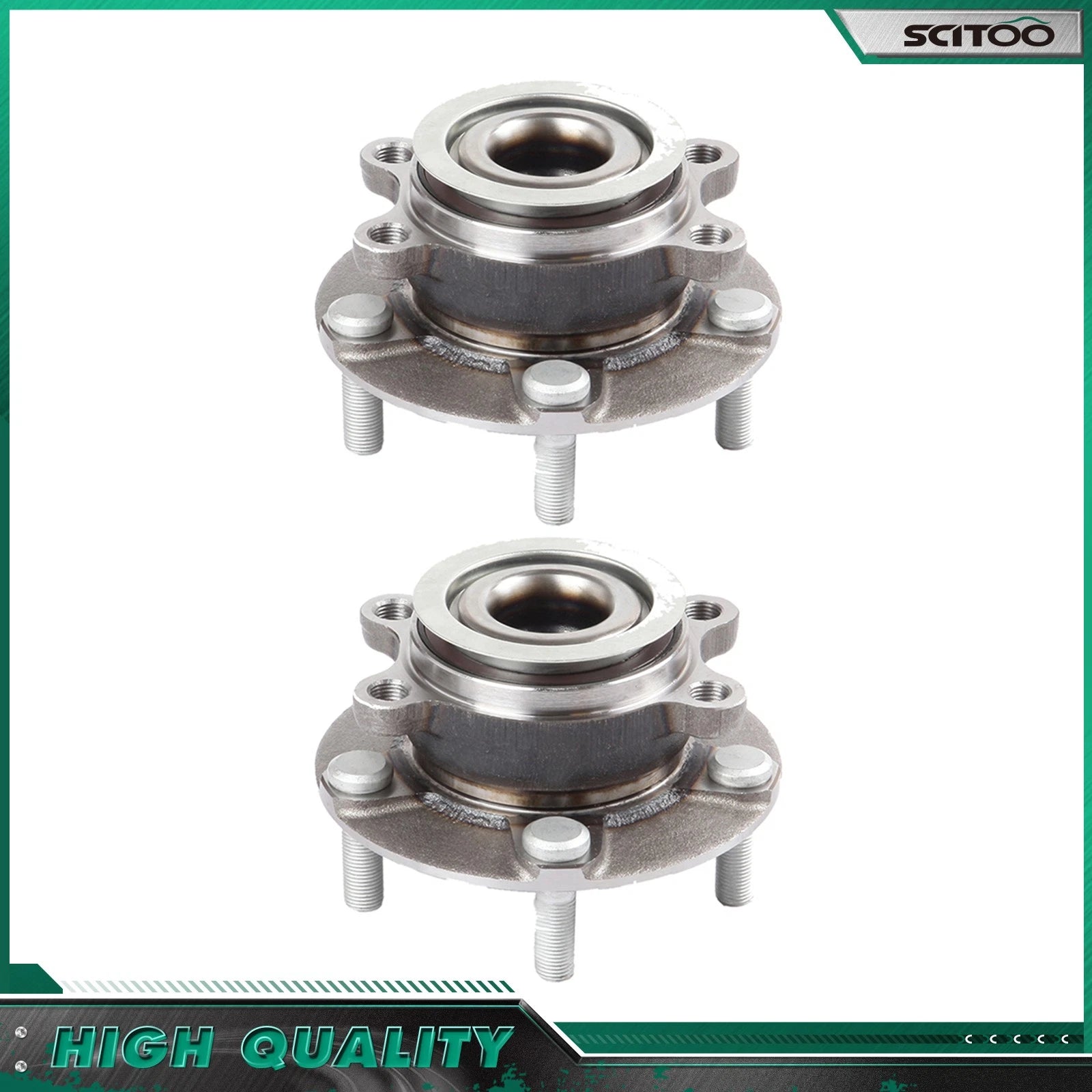 2X Front Wheel Bearing Hub Assembly for Nissan Sentra (2007–2012)