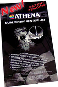ATHENA Dual Spray Venturi Jet Kit for Honda Keihin FCR Carburetors (2002–2008)