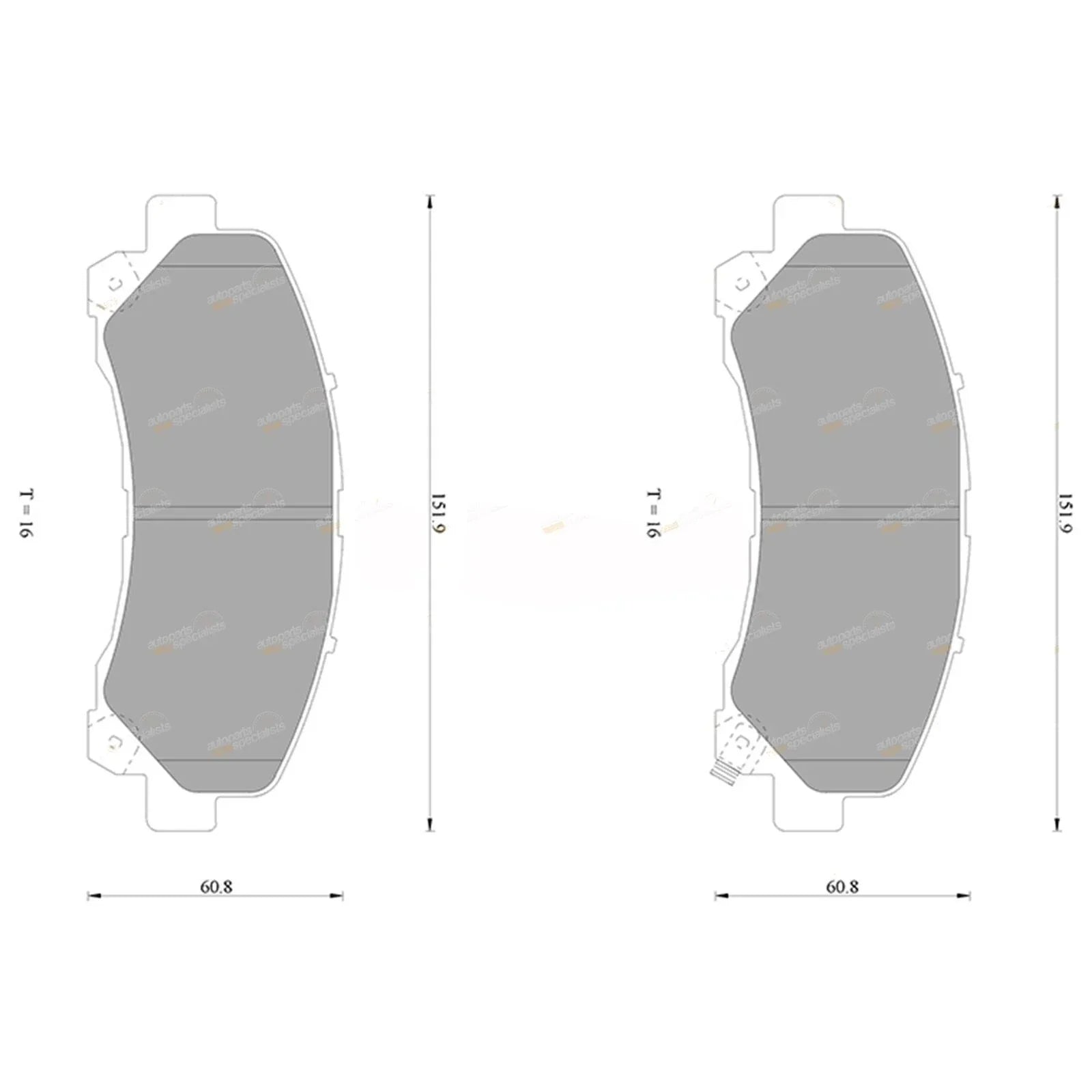Front Drilled Slotted Disc Rotors+Brake Pads for Holden RC Colorado Isuzu DMax