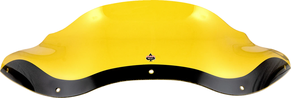 Klock Werks 8" Kolor Flare Windshield for FLTR (KWW-01-0690) - Yellow
