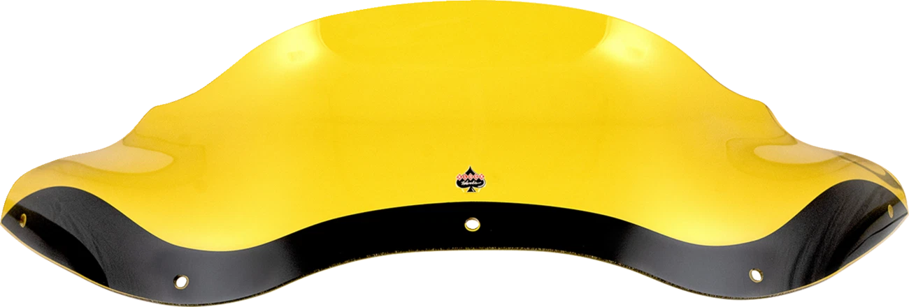 Klock Werks 8" Kolor Flare Windshield for FLTR (KWW-01-0690) - Yellow