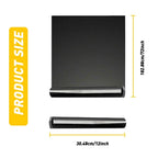 Light Black Tint Vinyl Film Wrap for Headlight Backup Tail Light (Universal)