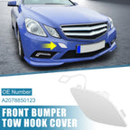 Tow Hook Cover for Mercedes-Benz E350 (2010–2013) - White
