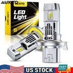 2X H13 9008 LED Headlight Bulbs for AUXITO (40000LM, High Low Beam)