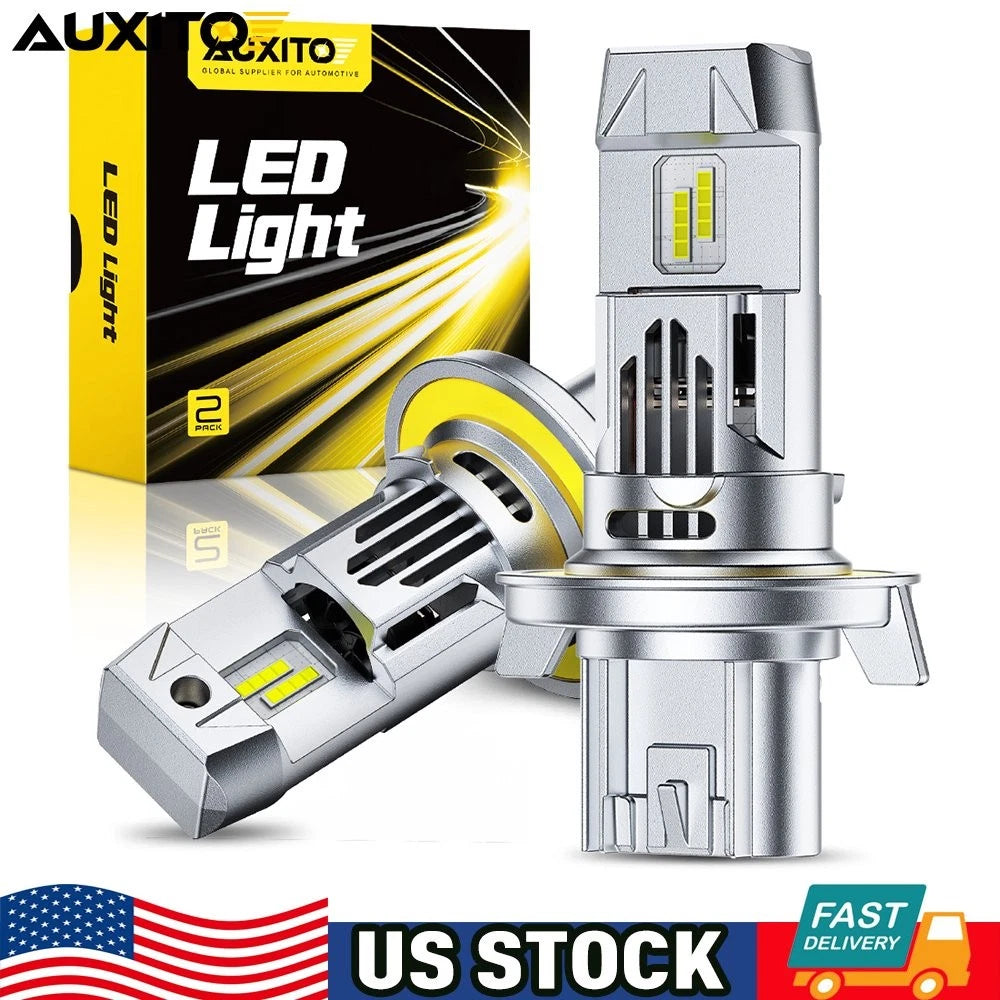 2X H13 9008 LED Headlight Bulbs for AUXITO (40000LM, High Low Beam)