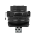 Black Oil Filter Cap Cover 15650-38020 for Toyota 4Runner FJ Tundra (2003–2023)