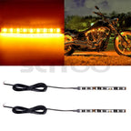 2X Yellow Flexible Strip Light for Universal Applications (LED)