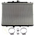Radiator for Nissan Rogue (2014–2020) w/ Hose Clamps Kit 8-10mm 27-51mm