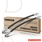 2X Rear Outer Brake Hydraulic Hose for Nissan Titan (2004–2015)