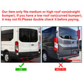 Rear Bumper for Ford Transit (2015–2022) w/ Reinforcement Cross Member