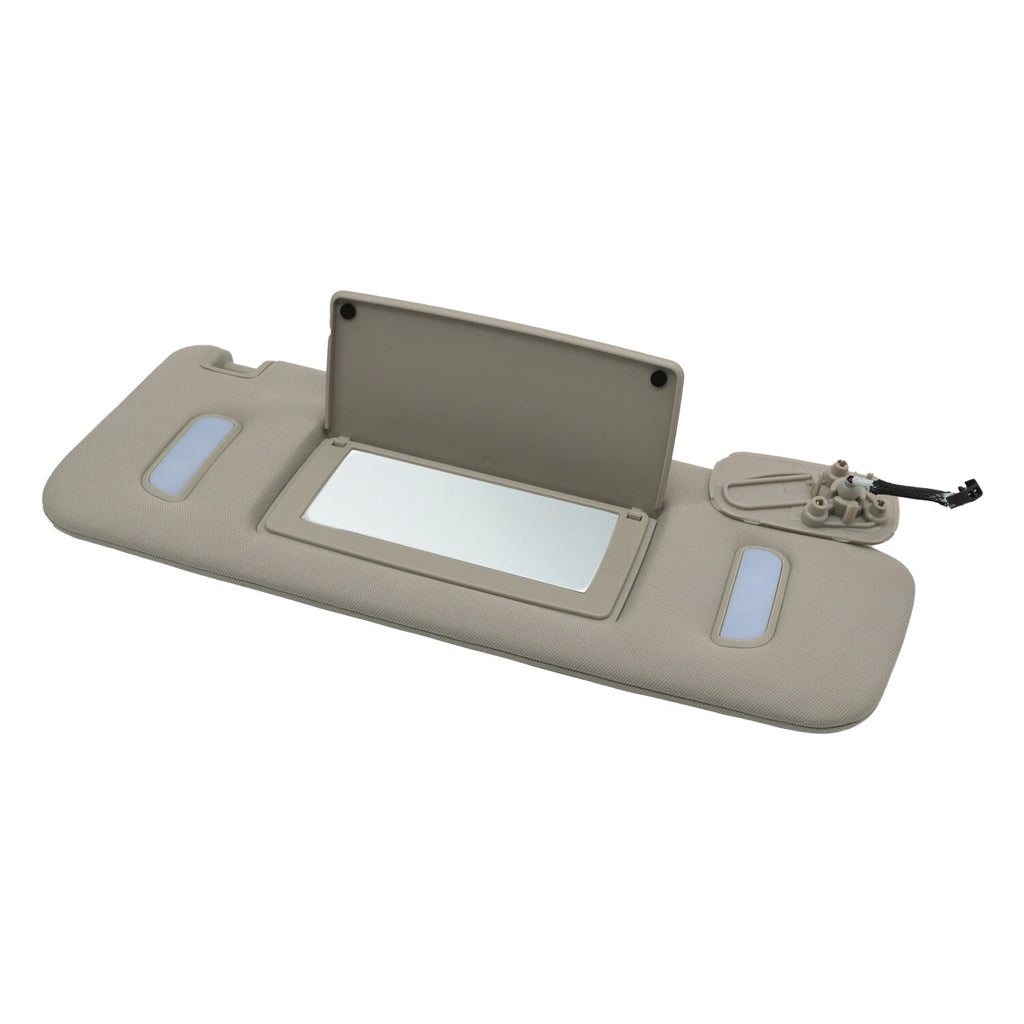 Right Side Sun Visor with Light for Chevrolet GMC Sierra (2007–2014) 22850310