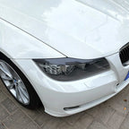 Headlight Eyebrow Eyelid Cover Trim for BMW 3 Series E90 E91 (2005–2012)