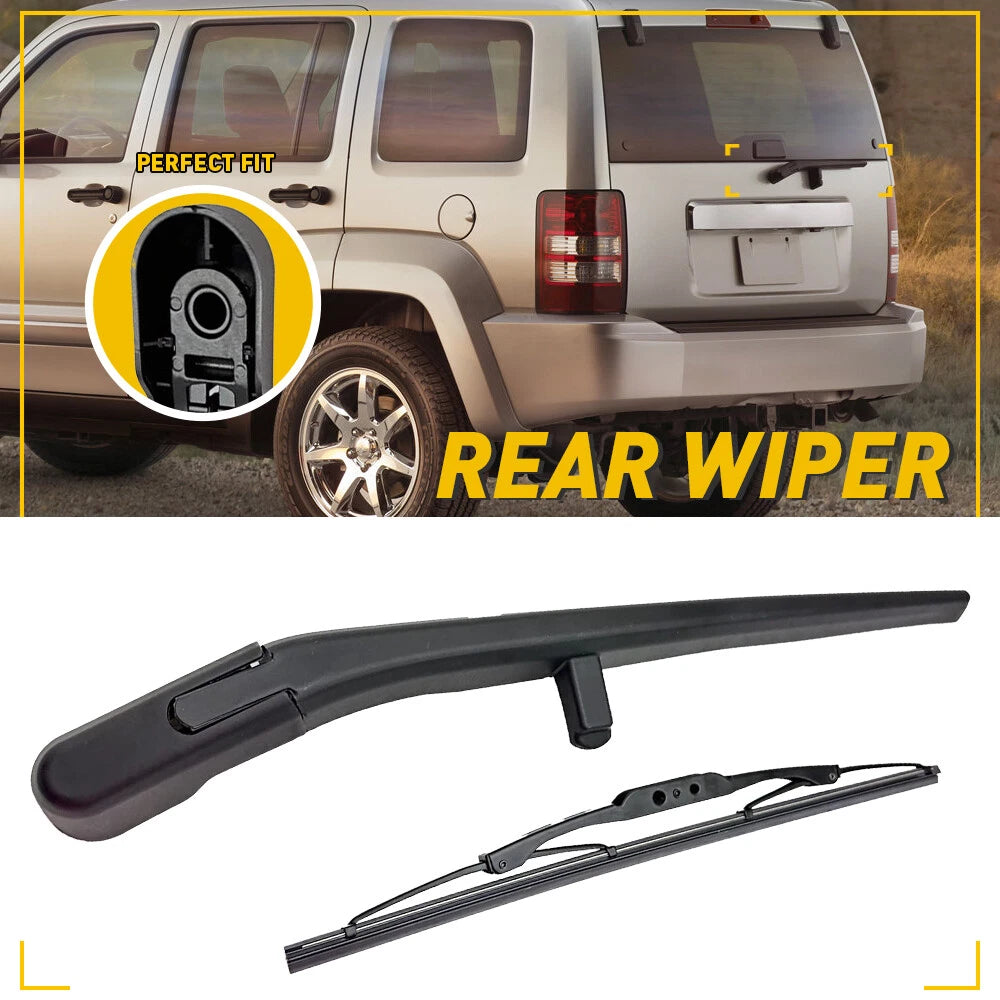 Rear Wiper Arm Blade & Cover for Jeep Liberty (2008–2012)