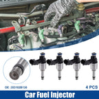 Set of 4 Fuel Injector Nozzles for Hyundai Accent 1.6L (2012–2017) NO.353102B130