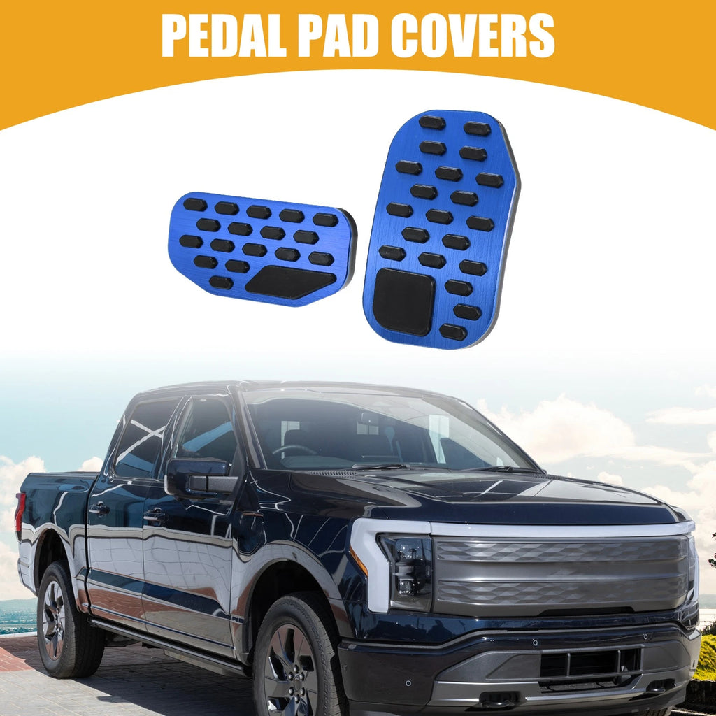 Set of 2 Brake Gas Pedal Pads for Ford F-150 (2021–2023)