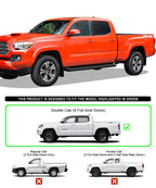 iBoard Running Boards for Toyota Tacoma Double Cab (2005-2023)