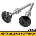 2X Quick Release Hood Pins for Universal Vehicles