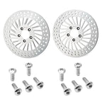 Front Brake Disc Rotors & Bolts for Harley Touring (2000–2007)