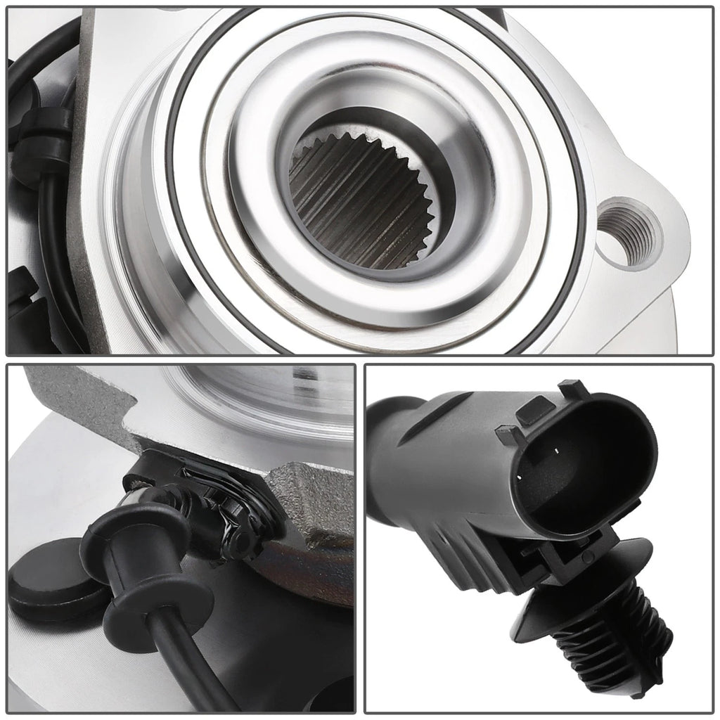Front Wheel Hub Bearing Assembly w/ABS Sensor for Nissan Armada Titan (2012–2015)