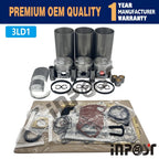 3LD1 Overhaul Rebuild Kit for Isuzu SH30 Excavator (Excavator Parts)