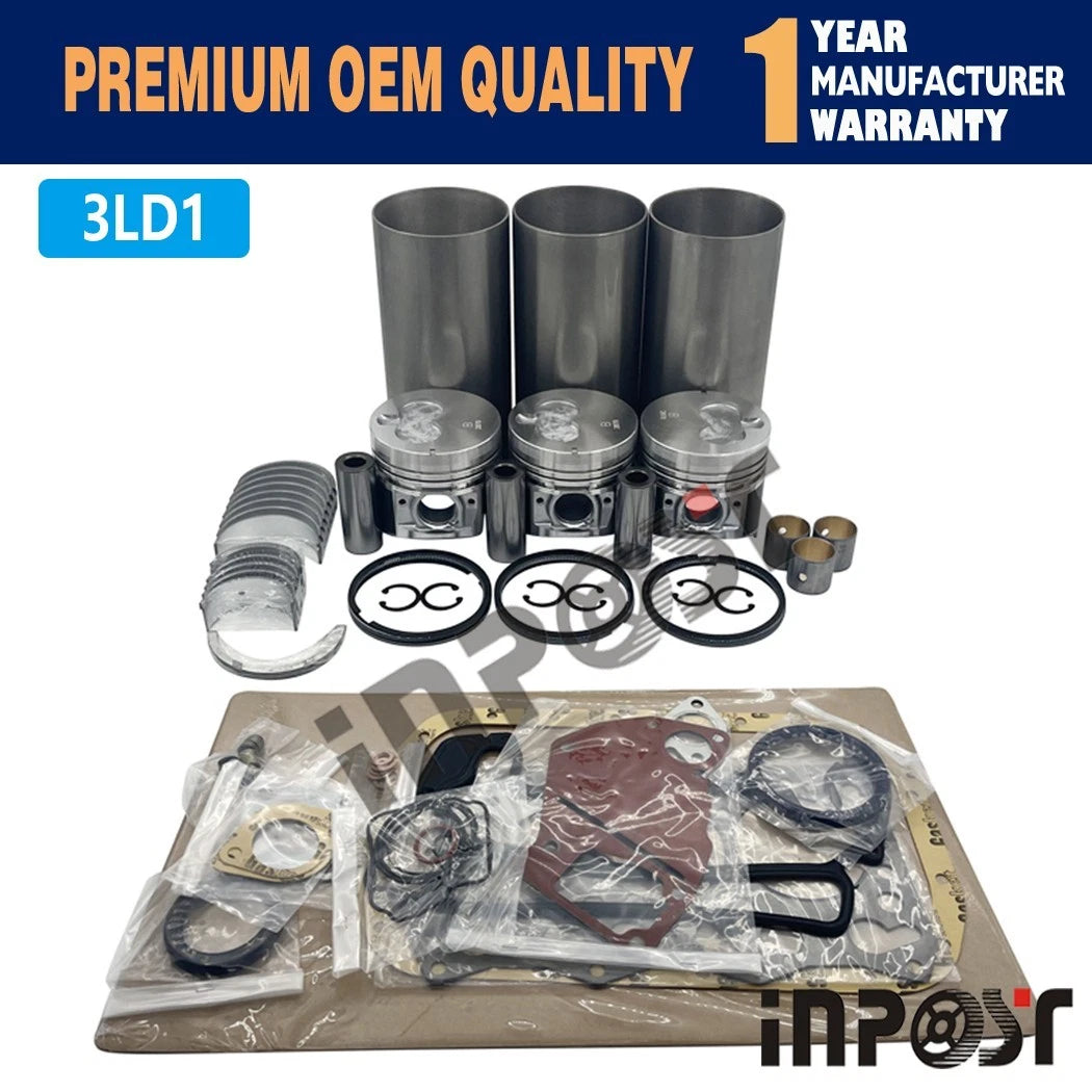 3LD1 Overhaul Rebuild Kit for Isuzu SH30 Excavator (Excavator Parts)