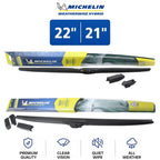 Set of 2 Michelin WeatherWise Hybrid Wiper Blades for Lexus (2003–2009)