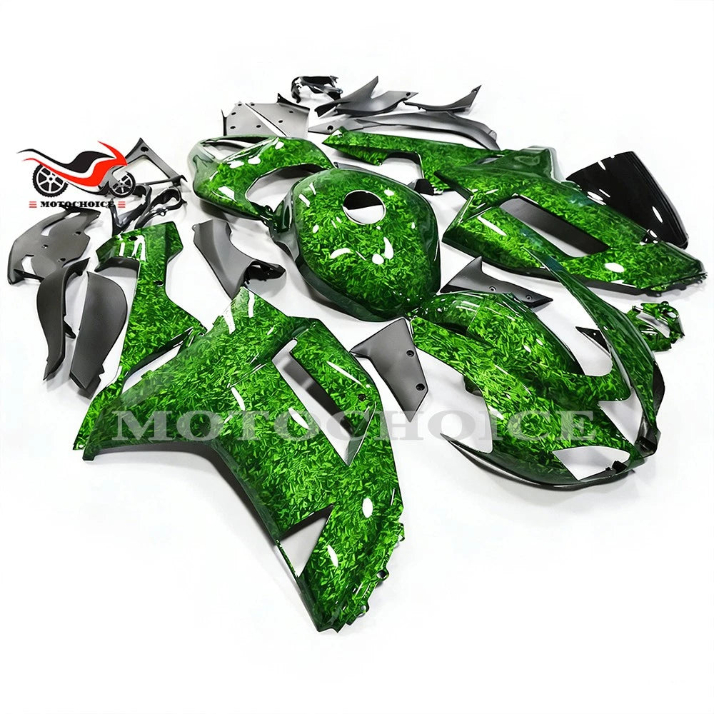 Forged Carbon Fiber ABS Fairing Kit + Tank for Kawasaki Ninja ZX6R (2007–2008)