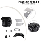Exhaust Muffler Bracket Gasket Kit for Husqvarna 362 365 371 372 372XP