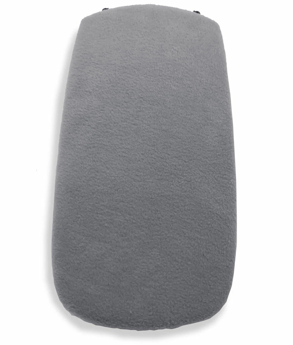 Console Lid Armrest Cover for Chevrolet Malibu (2016–2020) Gray Fleece