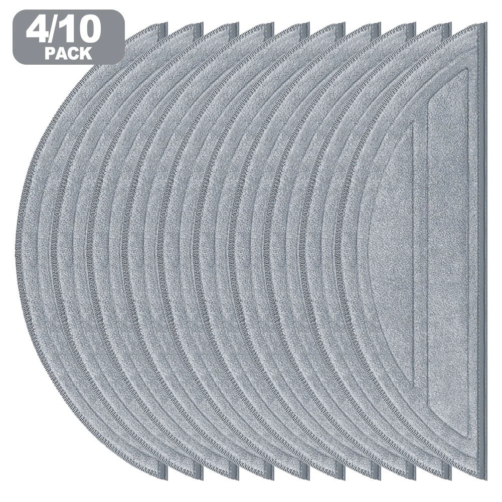 10 Pack Replacement Mop Cloths for Roborock Q10 S5 S5+ VF Q10V
