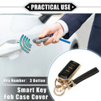 Remote Keyless Key Fob Cover Kit for Mitsubishi Outlander (2014–2021)