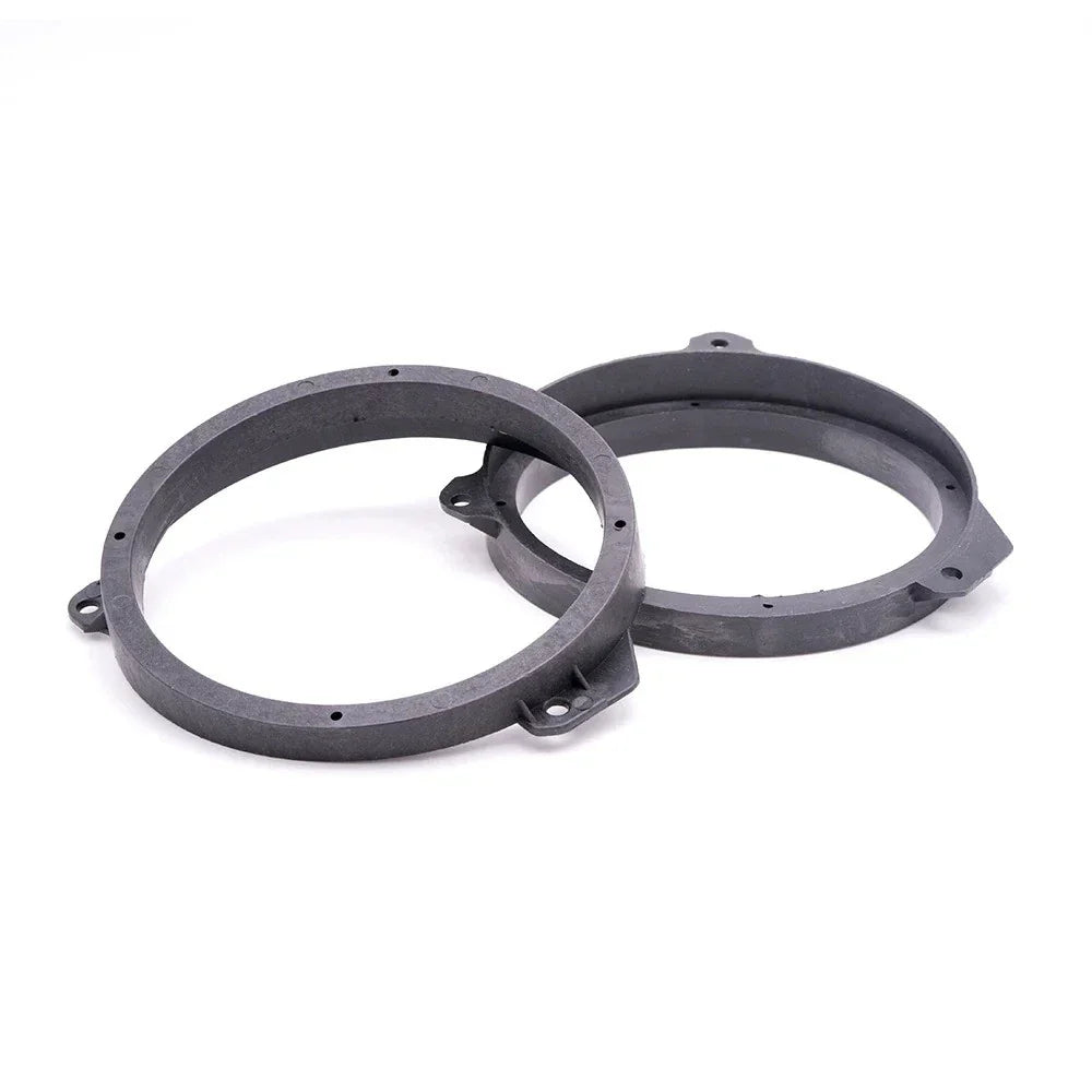 6.5" Black Front Door Speaker Spacers  for Subaru Forester