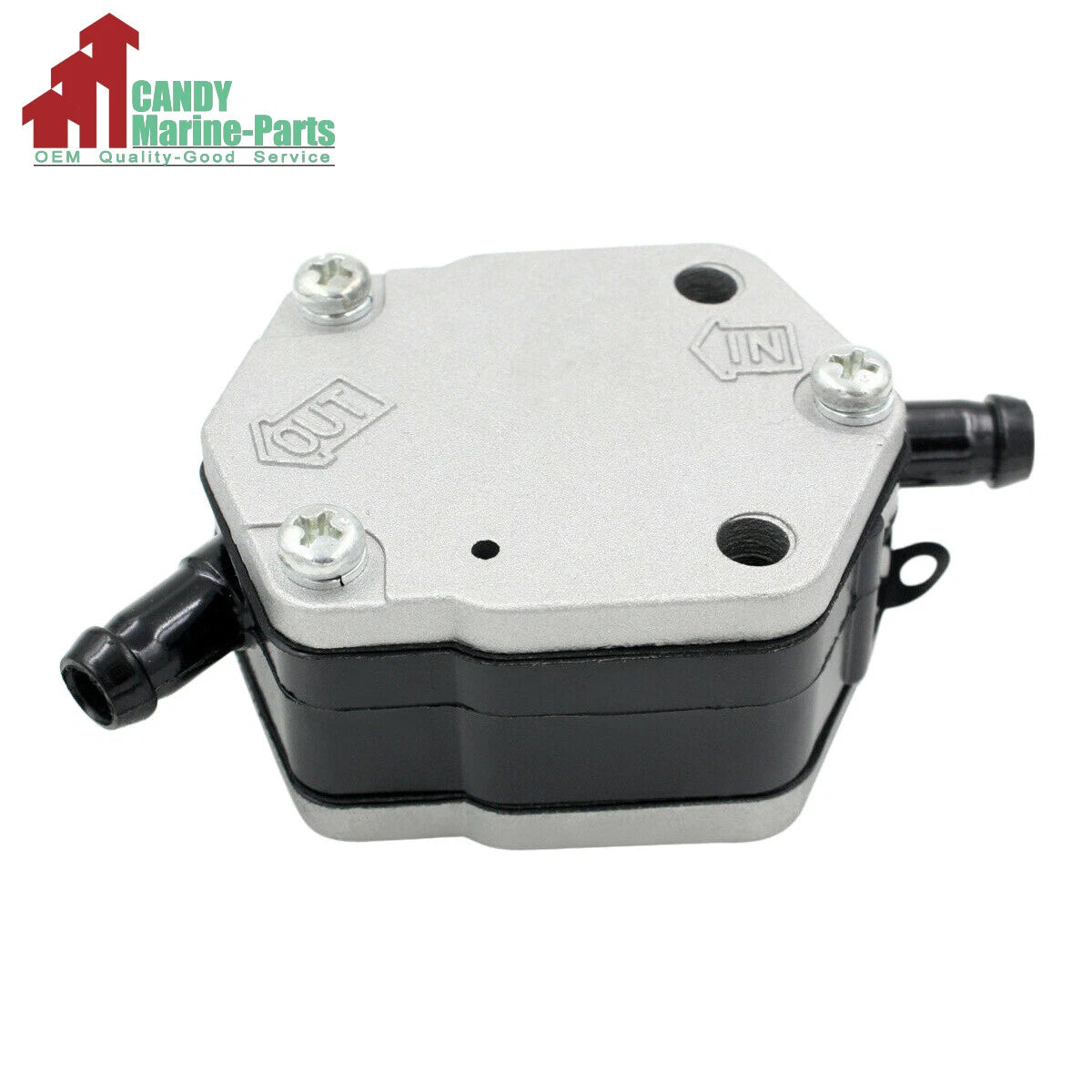 2X Fuel Pump Assembly for Yamaha Outboard (6E5-24410-00-00, 6E5-24410-01-00)