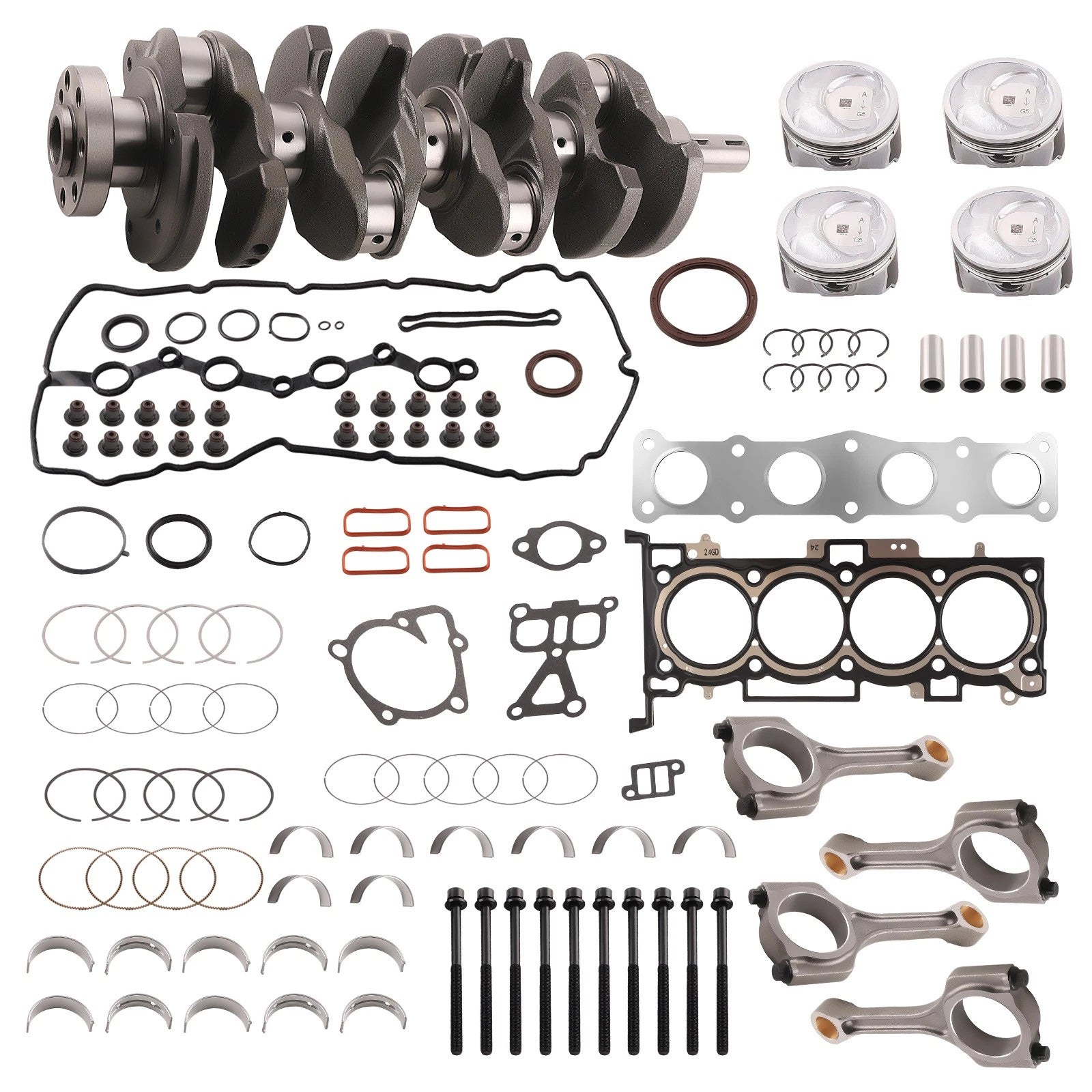 Engine Rebuild Overhaul Kit G4KJ for Hyundai Kia 2.4L (2011–2016)