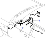 Gear Box Front Wire Harness LNC3030AF for Jaguar XJ8/XJ8L (1998–2003)