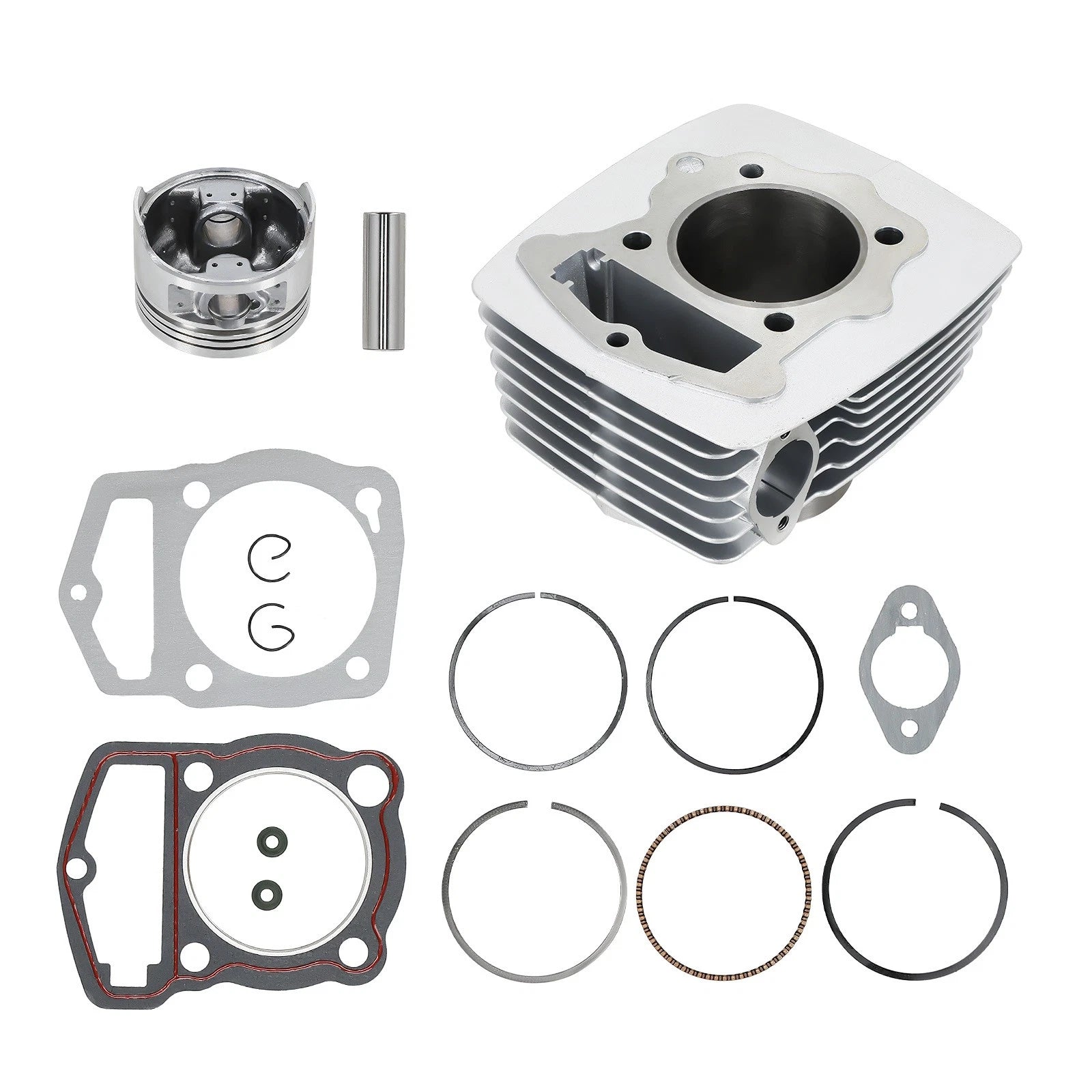 Complete Top End Kit for Honda CBF200 XR200 XL200 (1986–Present) 63.5MM Cylinder Piston