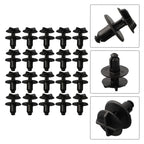 20 Pack Black Nylon Clips for Land Rover LR024316 (Fits )