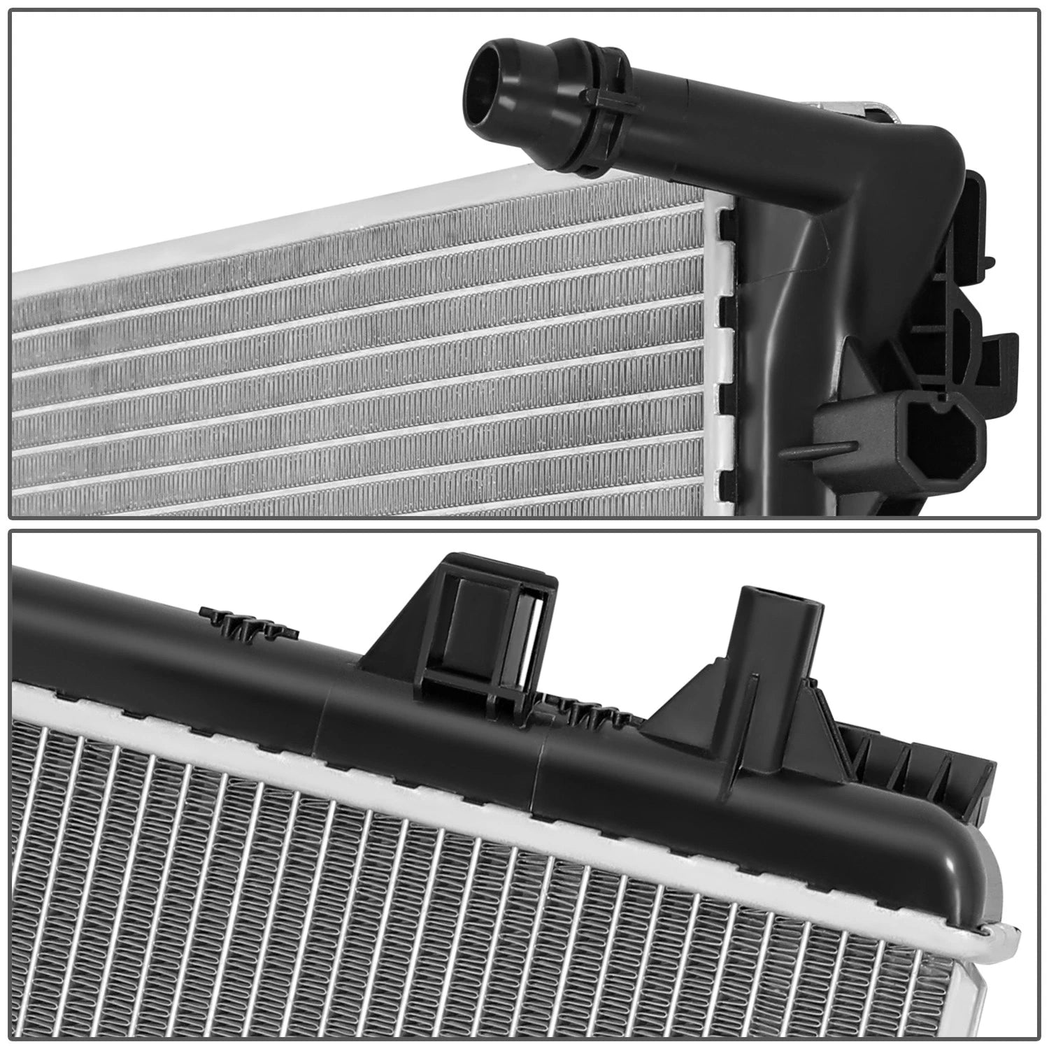 Aluminum Radiator Replacement for Audi A3, VW Golf, Jetta, Taos (2015–2023) DPI13881