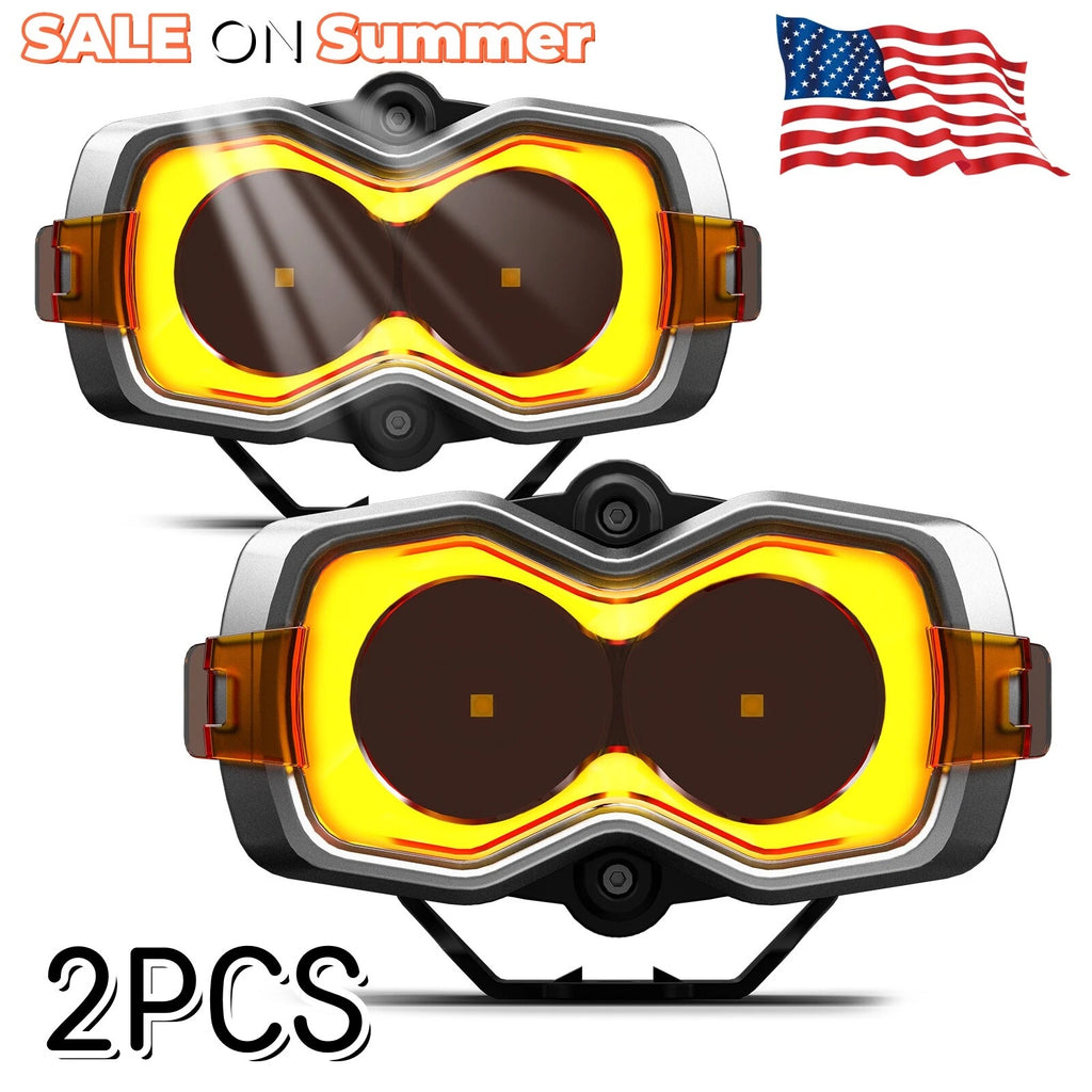 2X 4.5'' LED Work Lights for Jeep Truck Pickup (Offroad)