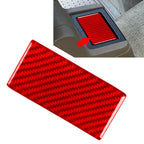 Carbon Fiber Red Rear Storage Box Cover for BMW 3 Series (1994-1996)