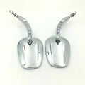 Chrome Big Side Mirrors for Harley Dyna (2006–2023)