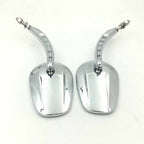Chrome Big Side Mirrors for Harley Dyna (2006–2023)