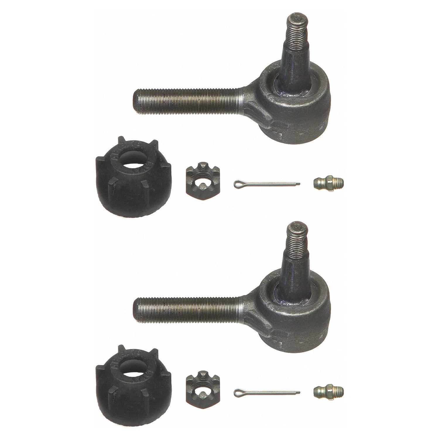 2X Moog Front Outer Steering Tie Rod End Kit for Bel Air Sedan (1950–1952)