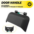 Exterior Door Handle Black for Jeep Compass (2007–2016) Rear Right